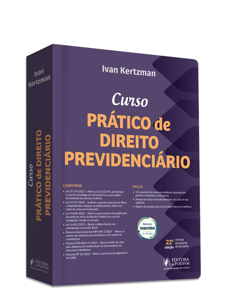 capítulo por capítulo baixar Curso Prático de Direito Previdenciário (2024)
