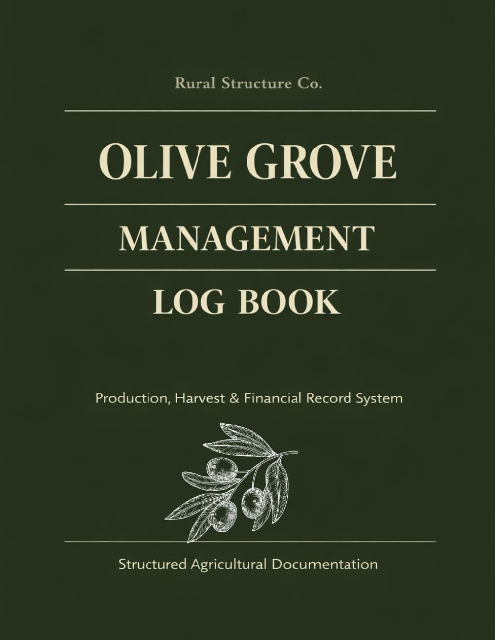 ler totalmente Olive Grove management log book: Production, Harvest & Financial Record System