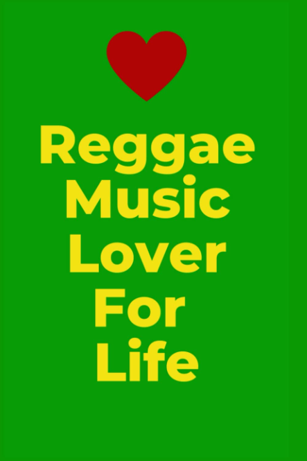 Reggae Music Lover For Life: 100 Page Reggae Themed Lined Notebook baixar o livro de graça