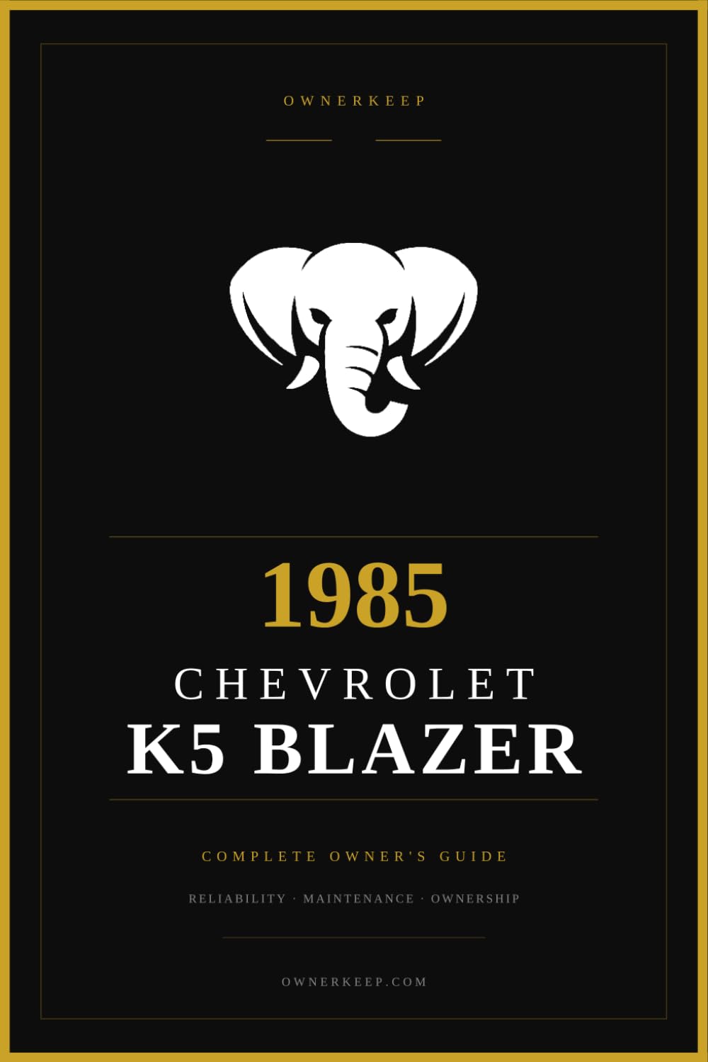capítulo por capítulo baixar 1985 Chevy K5 Blazer: The Complete Owner's Reference and Service Guide