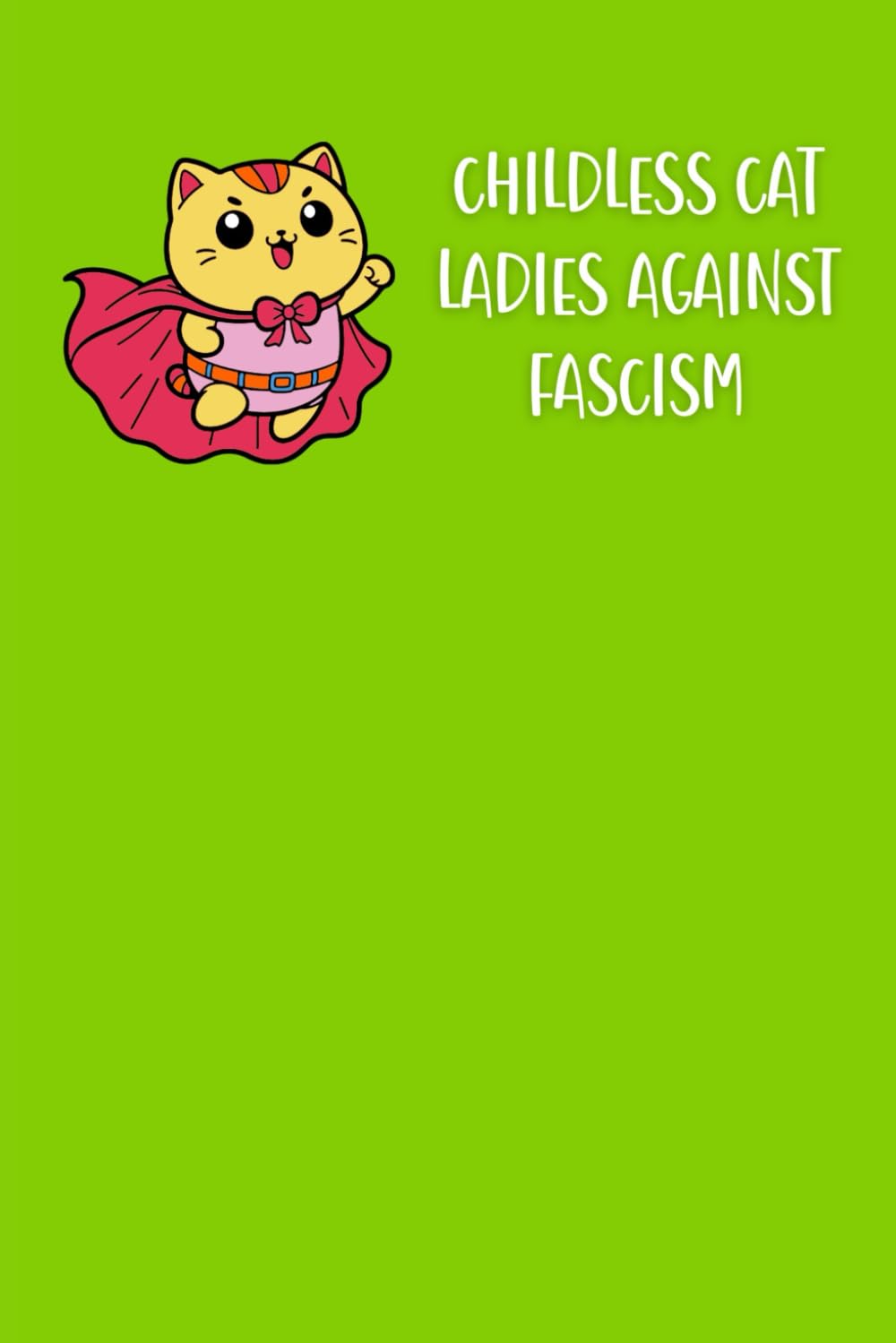 capítulo por capítulo baixar Childless Cat Ladies Against Fascism: Funny Blank Lined Notebook For Work