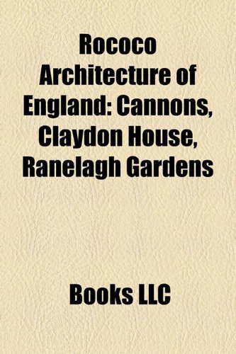 ler totalmente Rococo Architecture of England
