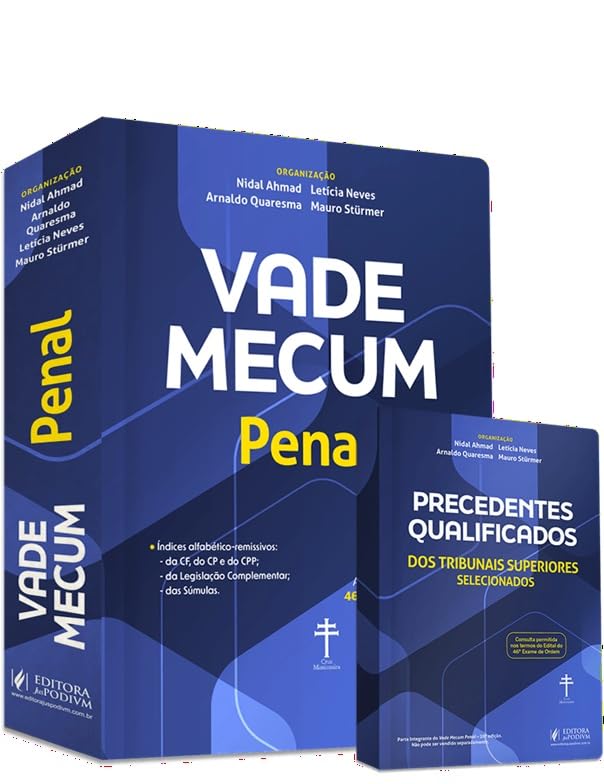 capítulo por capítulo baixar Vade Mecum Penal - 46º Exame de Ordem - Brochura