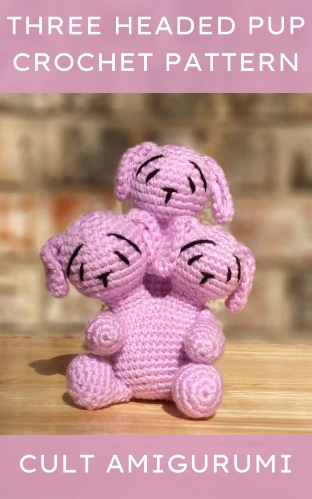 ler totalmente Three Headed Puppy Dog: Cult Amigurumi Pattern (English Edition)