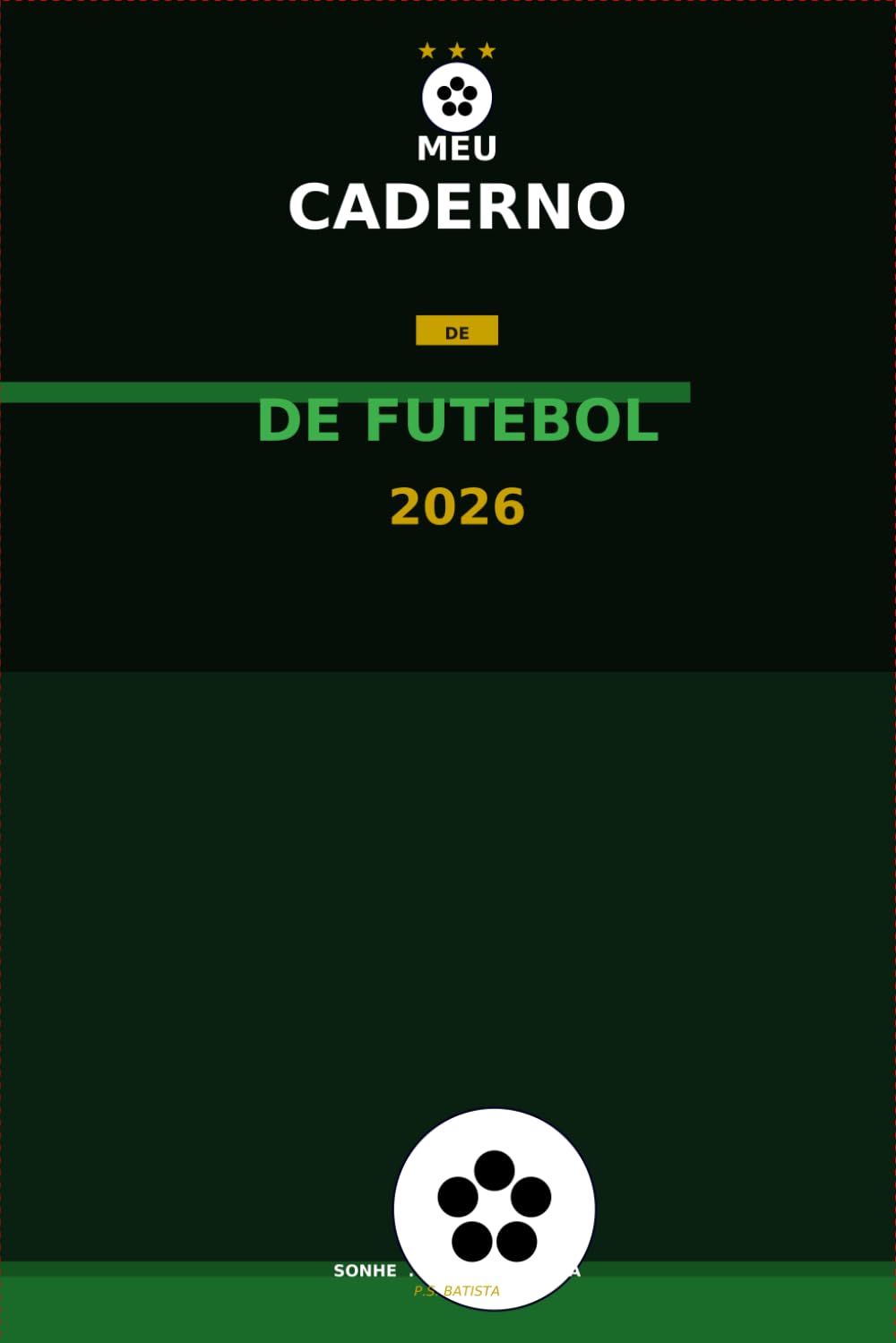 ler totalmente Meu Caderno de Futebol 2026 (Portuguese Edition)