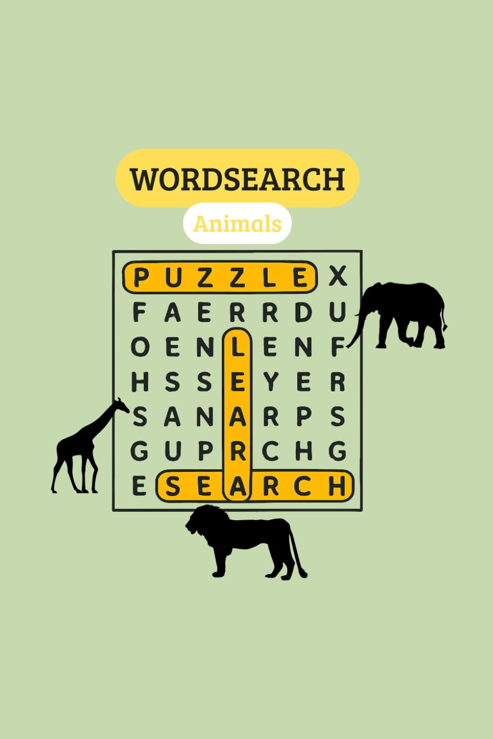 Wordsearch For Adults: Animals: Train Your Brain (Portuguese Edition) baixar o livro de graça