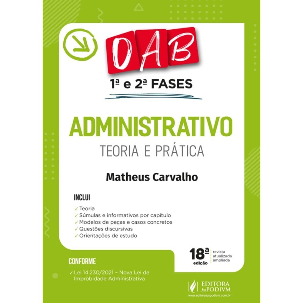 ler totalmente Administrativo - Teoria e Prática - OAB 1ª e 2ª Fases