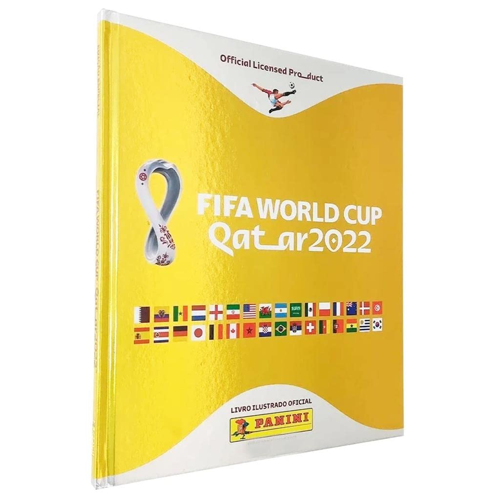 álbum capa dura ouro copa do mundo qatar 2022 baixar o livro de graça