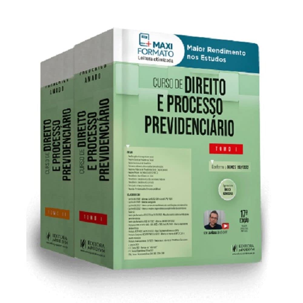 Curso de Direito e Processo Previdenciário: "Monstro Verde" (2023) + Curso de Processo Judicial Previdenciário com ênfase no Rito do jef - 10h baixar livro de graça