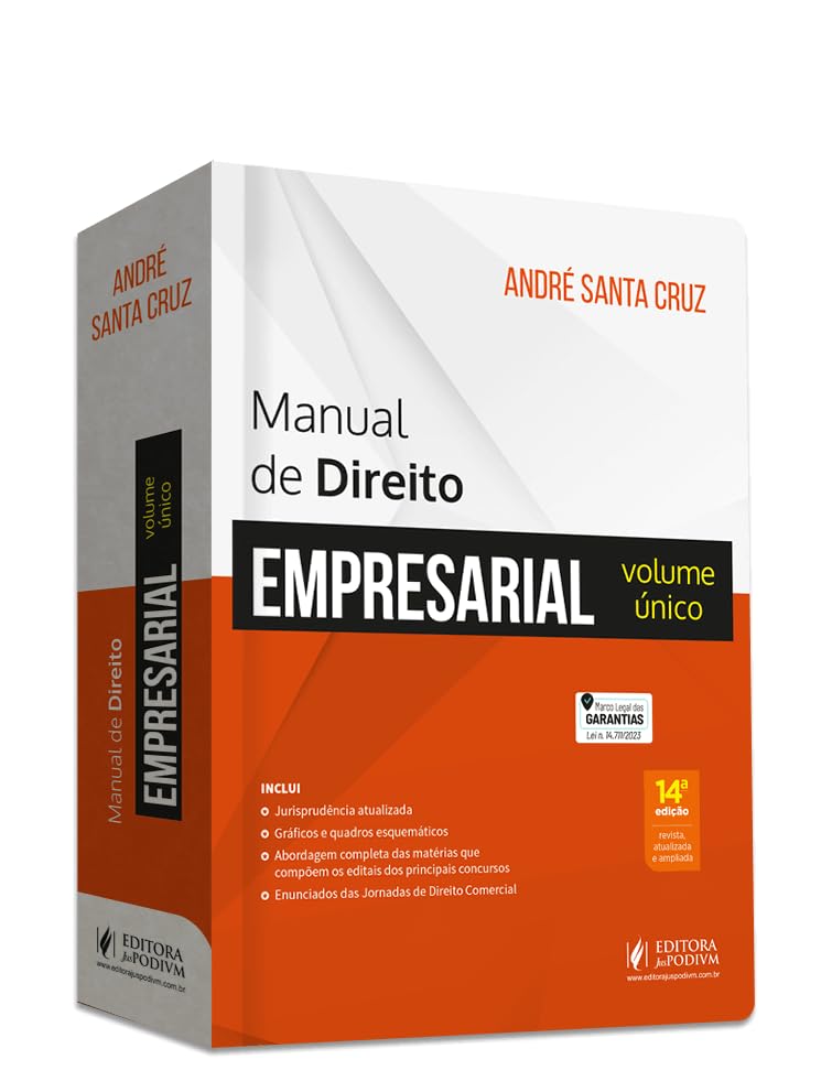 capítulo por capítulo baixar Manual de Direito Empresarial - Volume único (2024)