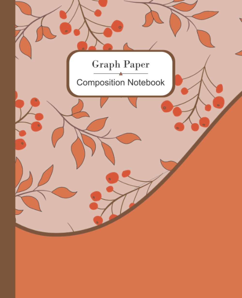 Graph Paper Composition Notebook: 7.5 x 9.25 | 120 Pages | 5 x 5 grid paper | Autumn Leaves Orange baixar o livro de graça