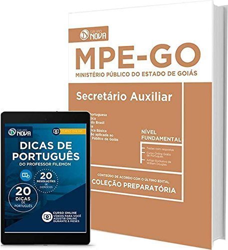 Apostila MP GO 2017 - Secretário Auxiliar baixar o livro de graça