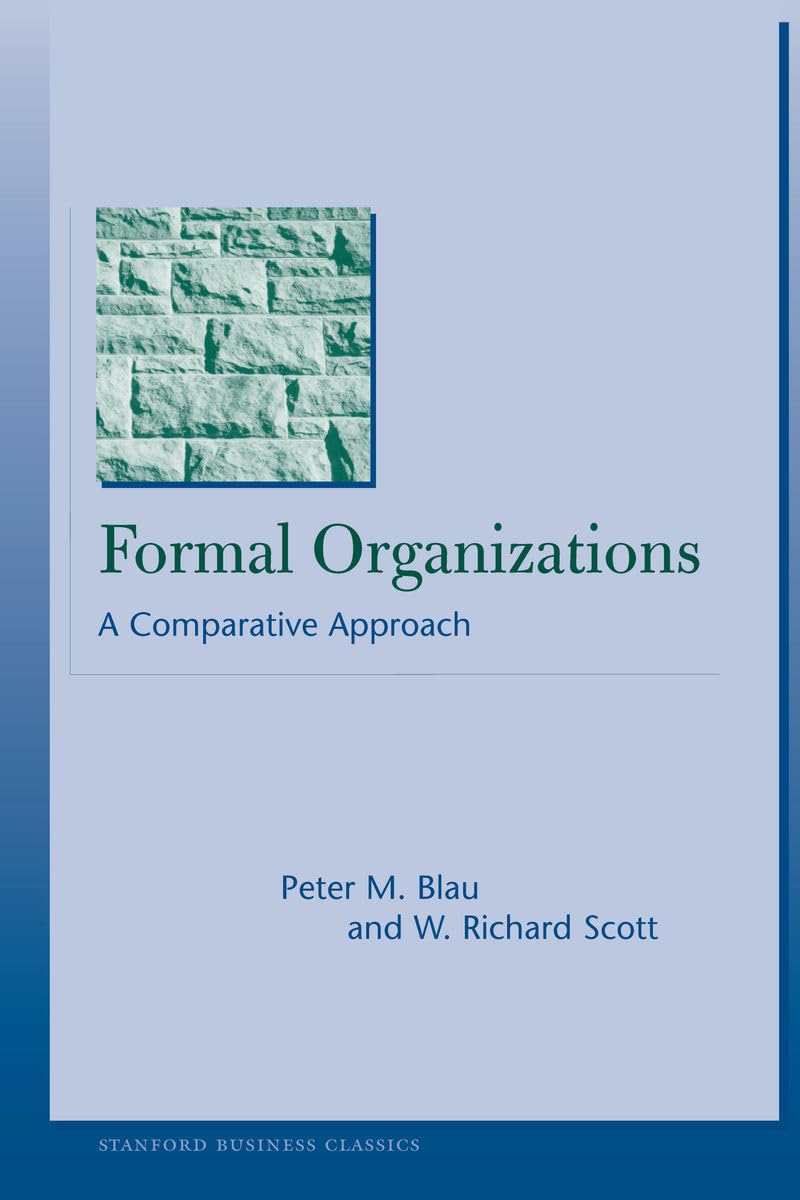 Formal Organizations: A Comparative Approach baixar livro de graça