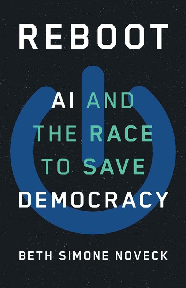ler totalmente Reboot: AI and the Race to Save Democracy