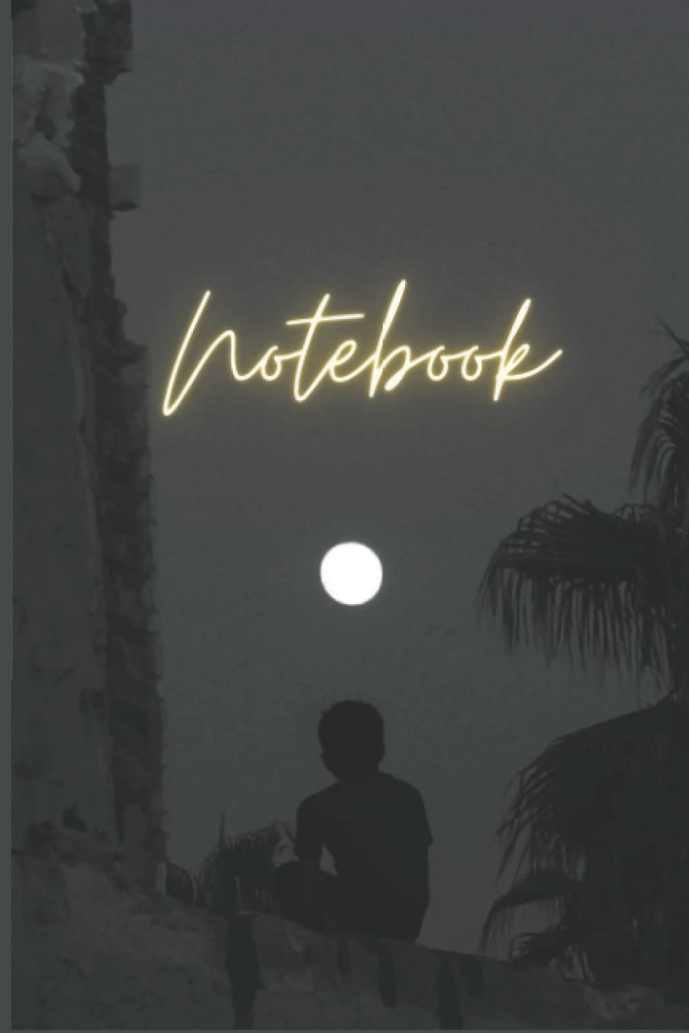 ler totalmente Notebook: Moon and the Egyptian boy