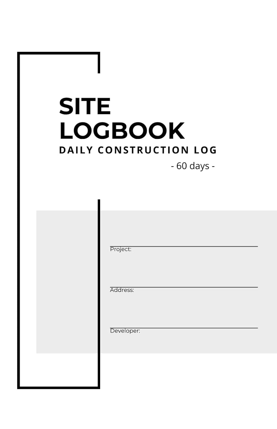 ler totalmente Site Logbook – Daily site record, materials and expense tracking: Professional logbook for construction planning and technical monitoring. Record for 60 workdays. A5 format. (Spanish Edition)