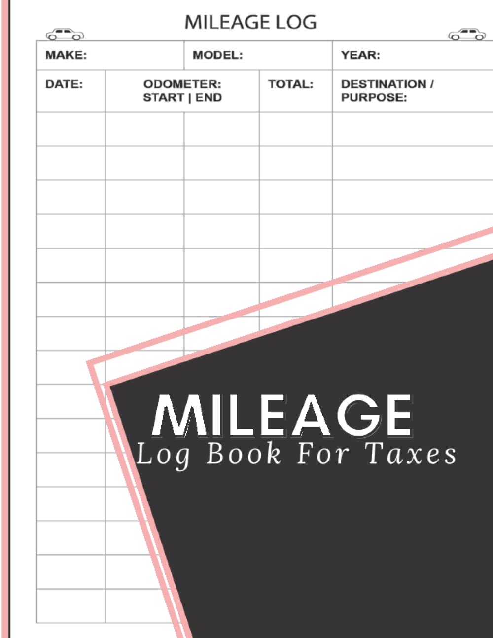 ler totalmente Mileage Log Book For Taxes: Mileage log book, 100 Pages Of Log Entry, For Small And Big Business Owner, Auto Mileage Log Book For Self Employed, Men, Women