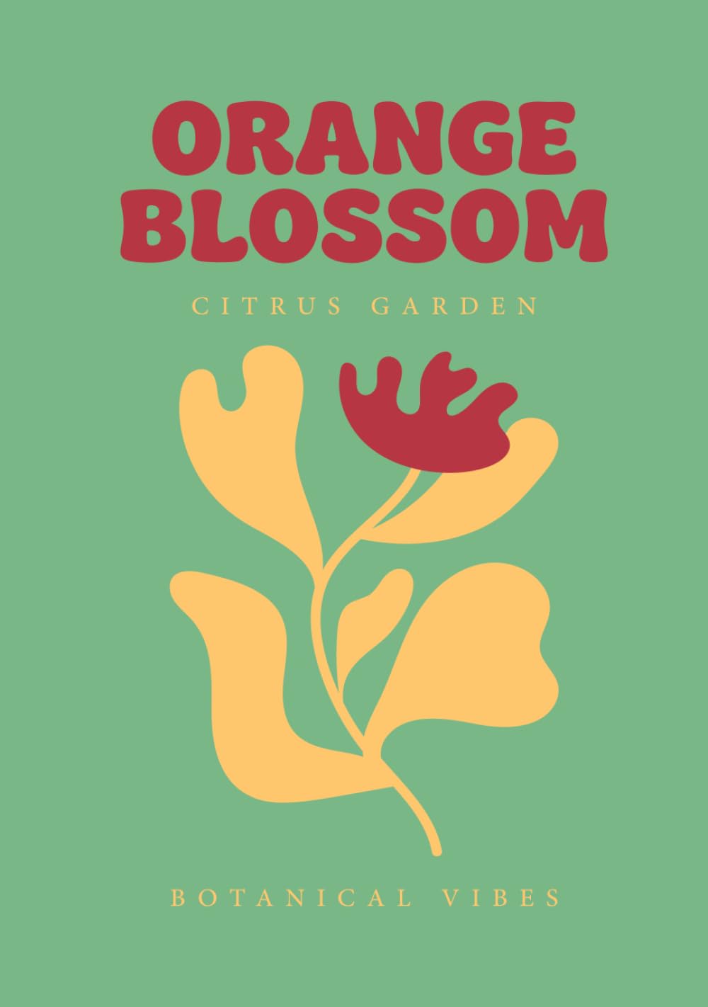 Orange Blossom Preppy Decorative Book for Girls Room: Citrus Garden Aesthetic Girly Colorful Hardcover for Teen Bedroom, Bookshelf, Coffee Table & Desk Display baixar o livro de graça