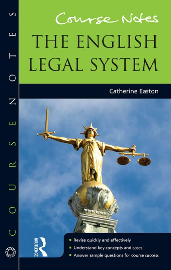 capítulo por capítulo baixar Course Notes: the English Legal System (English Edition)