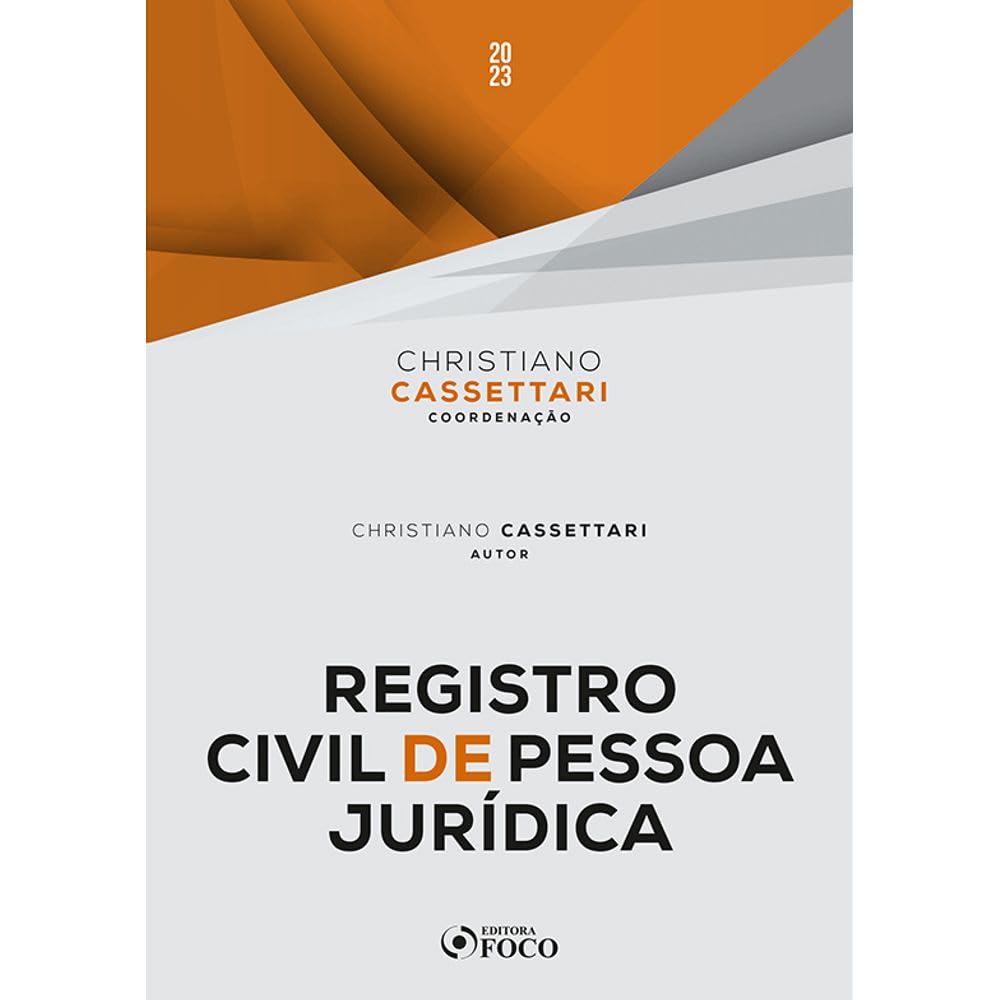 Registro Civil de Pessoas Jurídicas - 1ª Ed - 2023
