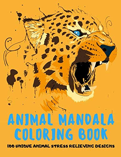 ler totalmente Animal Mandala Coloring Book: Coloring Books For Adults | Stress Relieving Animal Designs | Featuring Lion,Elephants, Owls, Horses, Cats, Eagles,Butterfly and More