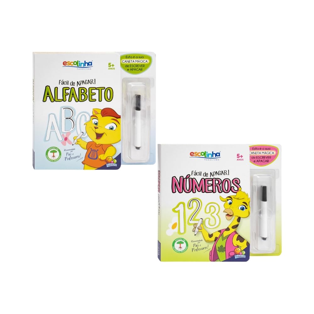 Combo Escreva e Apague Quantas Vezes Quiser!