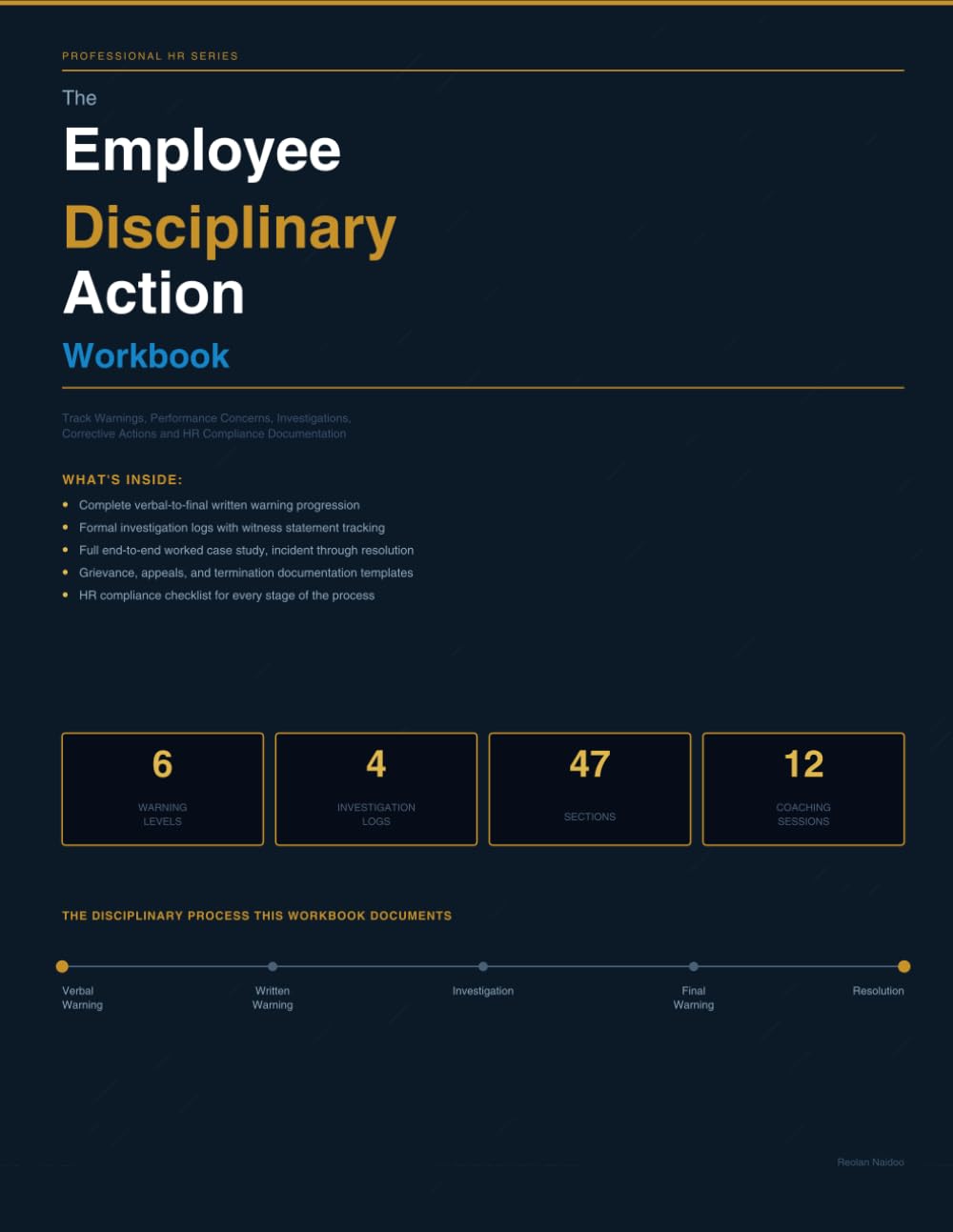 capítulo por capítulo baixar The Employee Disciplinary Action Workbook: Track Warnings, Performance Concerns, Investigations, Corrective Actions and HR Compliance Documentation (Business Control Workbook Series)