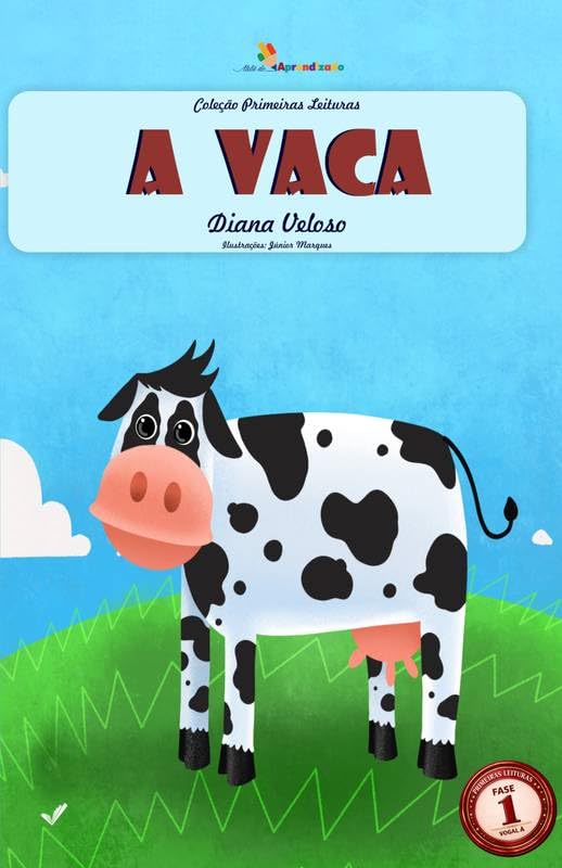 ler totalmente 10 - A VACA: Alfabetização com a Vogal A