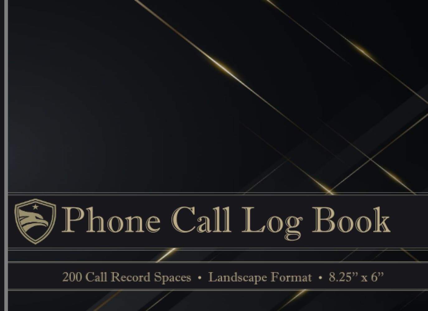 capítulo por capítulo baixar Phone Call Log Book | Record Phone Call messages and Voicemail Recordings | Notebook With 200 Call Log Spaces, Inbound and Outbound for Business and... | 8.25'' x 6 '' | Black and Gold Cover