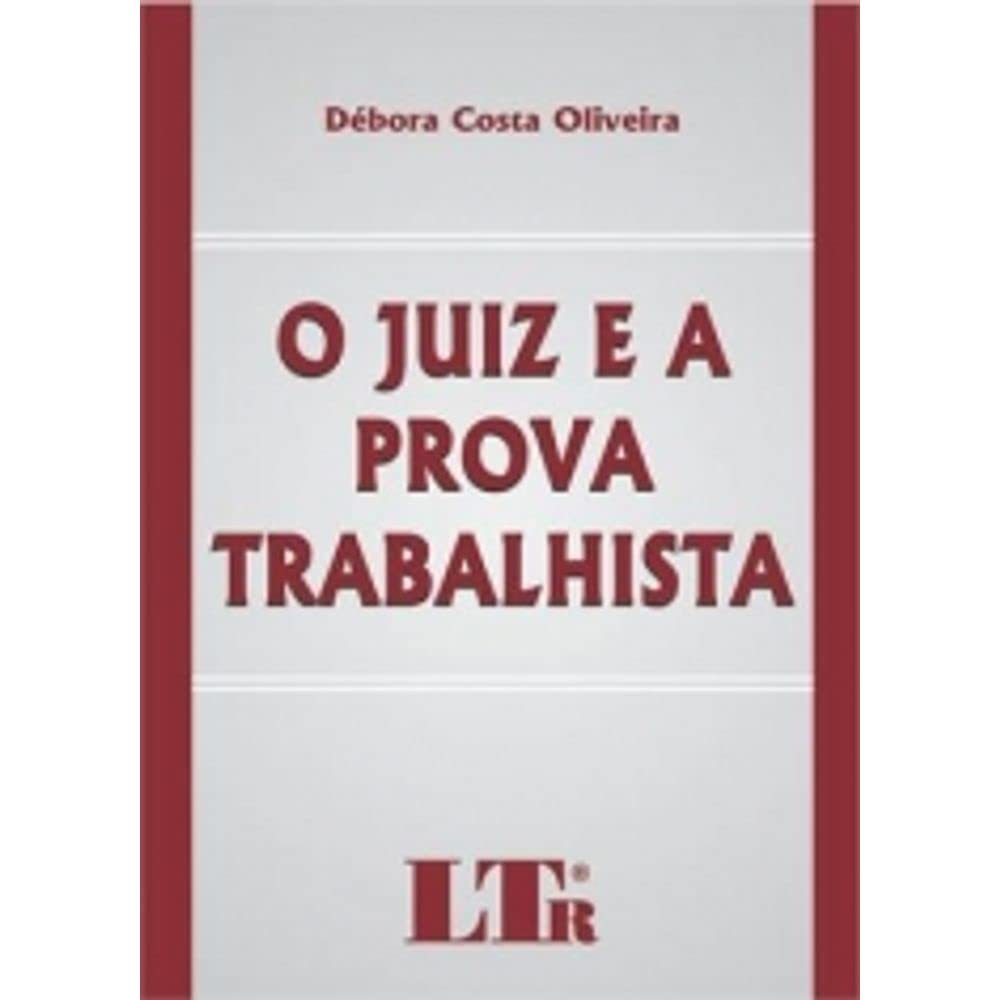O Juiz E A Prova Trabalhista baixar o livro de graça