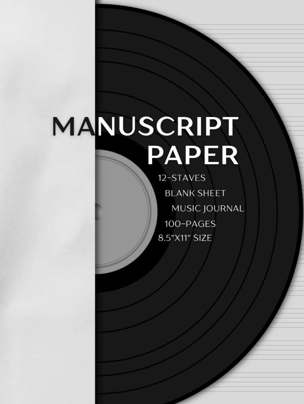 Manuscript Book - 100 Pages of 12-Stave Staff Paper - 8.5" x 11" Large Format Blank Sheet Music Notebook with Premium White Paper: For Composers,... Circle of Fifths Reference, Page Numbers baixar o livro de graça