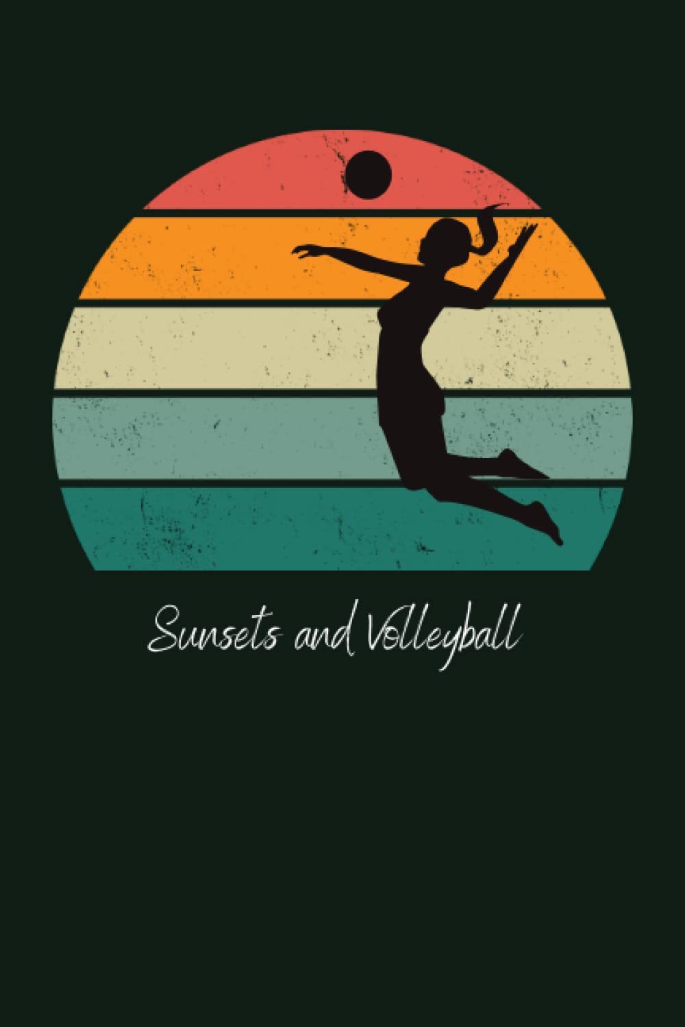 Sunsets and Volleyball: Cool sports themed notebook, 120 pages, 6x9", Ideal for those who love volleyball and beach volleyball. Great gift for girls,... write yet small enough for backpack or purse. baixar o livro de graça