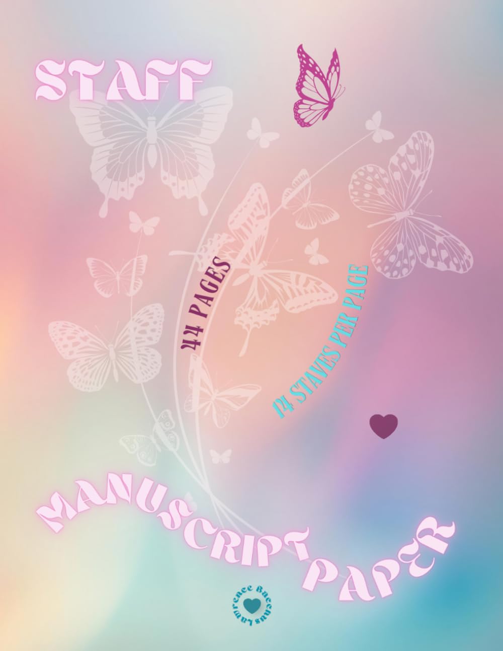 capítulo por capítulo baixar STAFF MANUSCRIPT PAPER: For Composers, Students, Musicians Of All Levels: 8.5x11: Blank Sheet Music Notebook, 44 Pages, 14 Staves Per Page