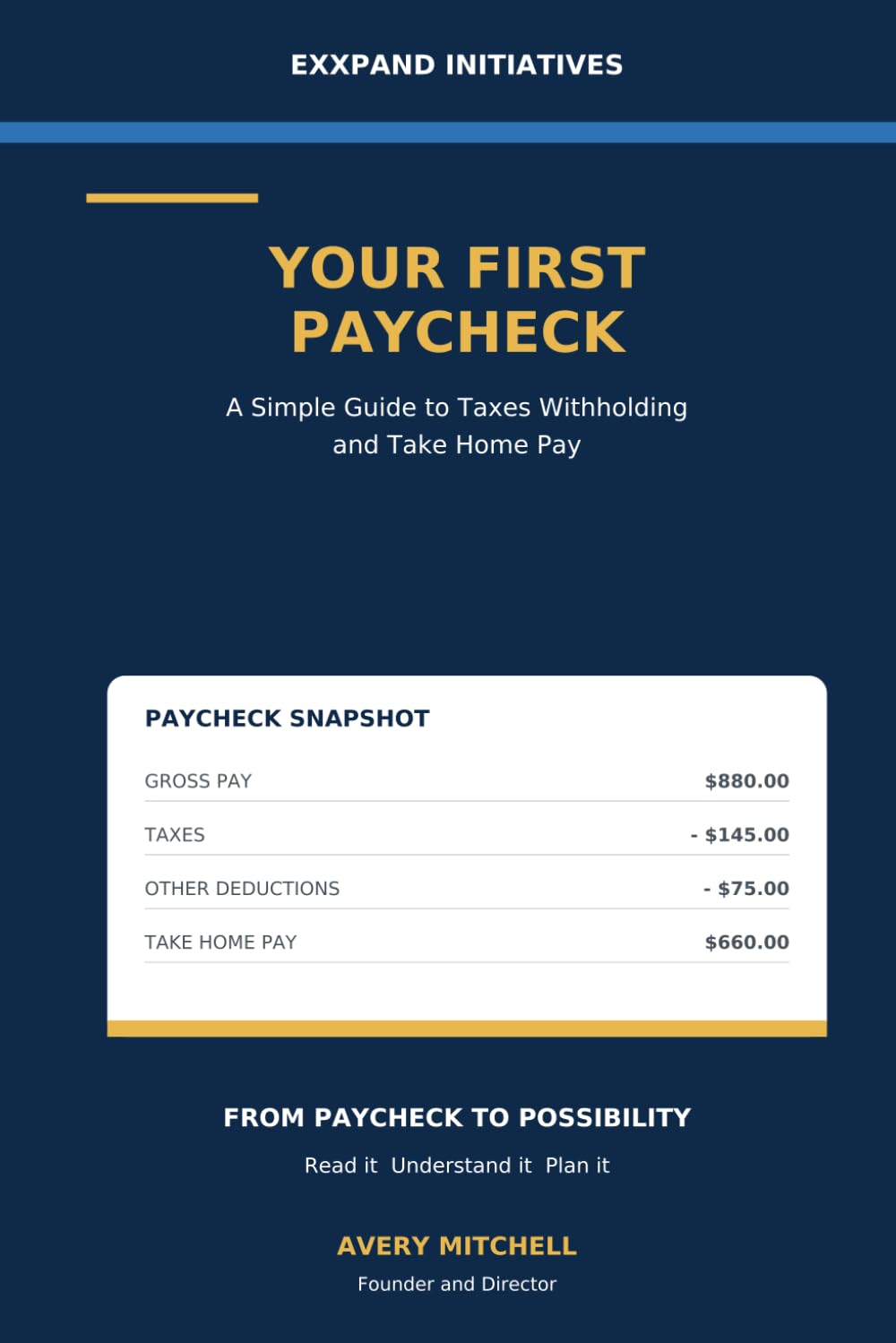 capítulo por capítulo baixar Your First Paycheck: A Simple Guide to Taxes Withholding and Take Home Pay
