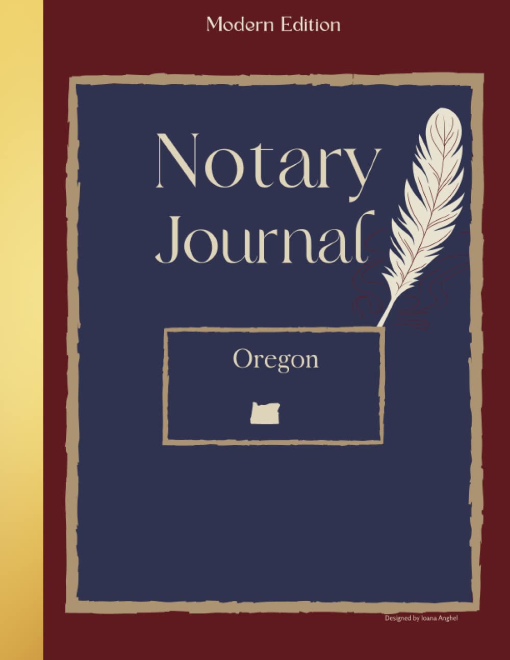 capítulo por capítulo baixar Oregon Notary Journal: Professional Notary Public Log, Record Book for Notarial Acts of Oregon| Modern Journal of Notarial Events, 211 entries