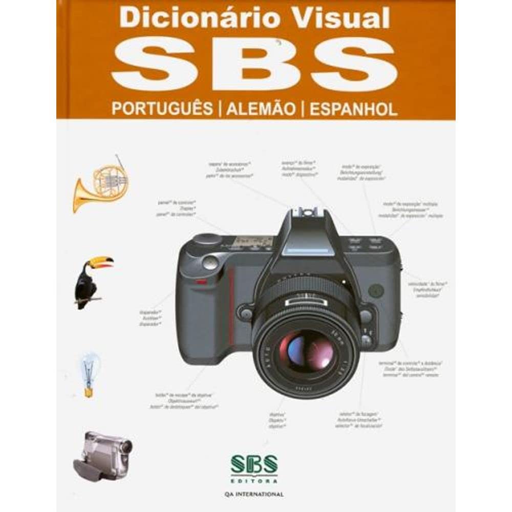 Dicionario Visual Sbs - Portugues/Alemao/Espanhol