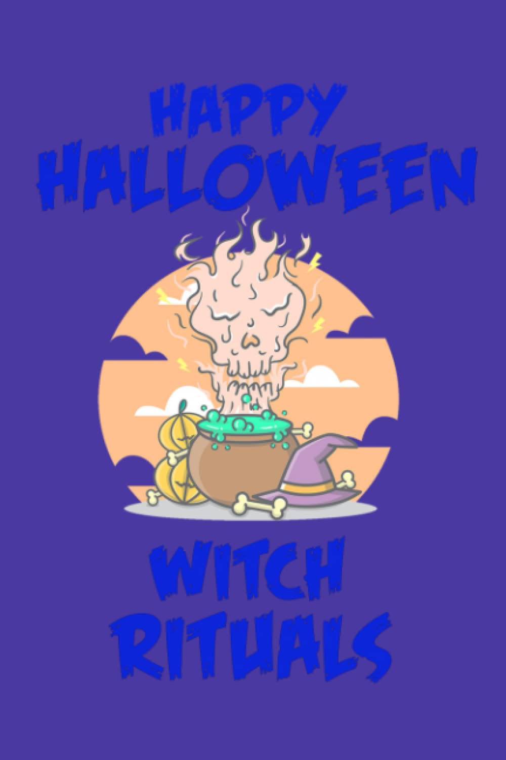 Happy Halloween Witch Rituals Notebook: College Ruled Gift Notebook, Wide Pages, Spooky Themed, School, Kids, Adults, Girls baixar livro de graça