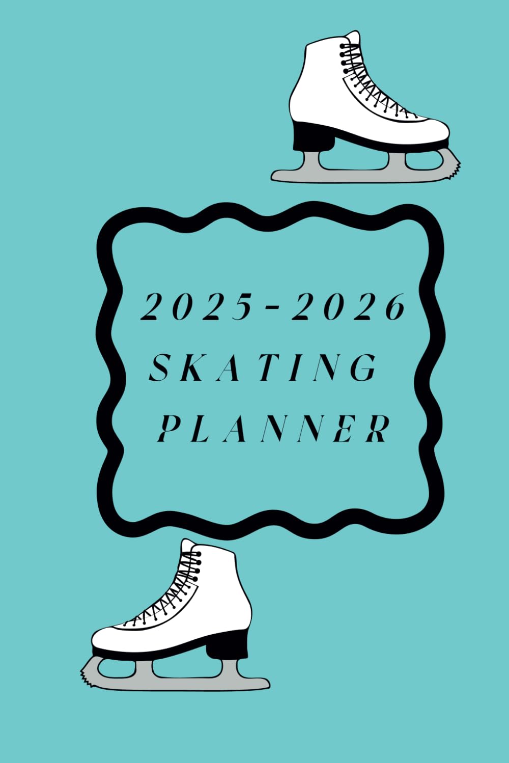 capítulo por capítulo baixar 2025-2026 Ice Skating 20 Month Planner and Journal: Light Blue