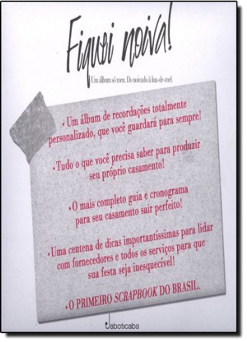 Fiquei Noiva! - Um Album So Meu - Do Noivado A Lua-De-Mel baixar livro de graça