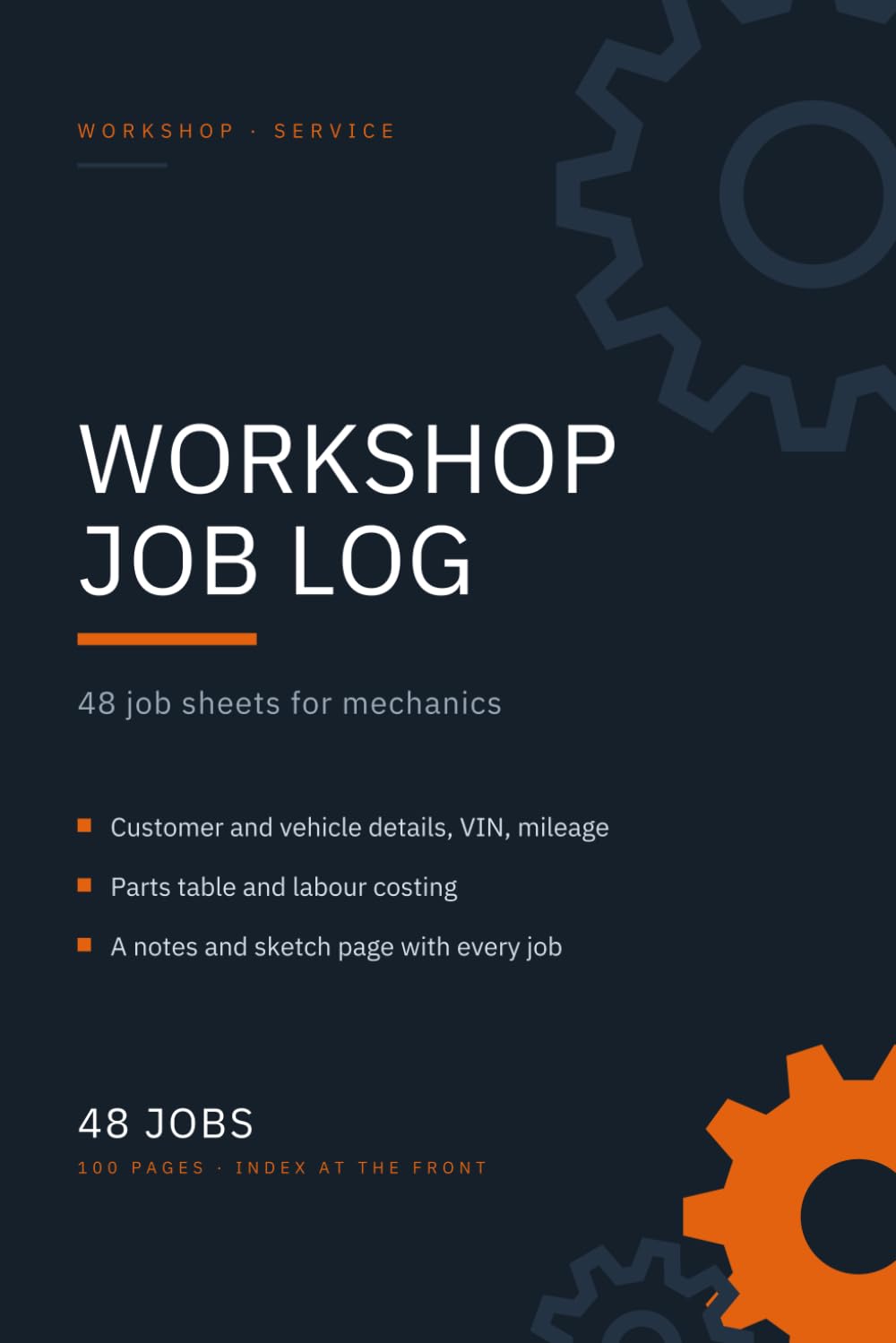 capítulo por capítulo baixar Mechanic’s Workshop Job Log: Professional Repair & Maintenance Service Tracker: The Essential 100-Page Notebook with Job Sheets, Parts Inventory, and... Mobile Mechanics, and Fleet Workshops