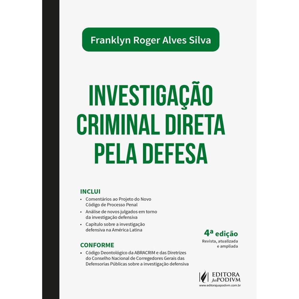 capítulo por capítulo baixar Investigação Criminal Direta Pela Defesa (2023)