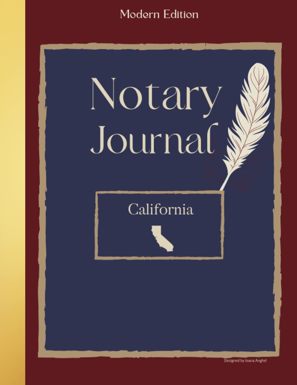 capítulo por capítulo baixar California Notary Journal: Professional Notary Public Log, Record Book for Notarial Acts of California| Modern Journal of Notarial Events, 211 entries