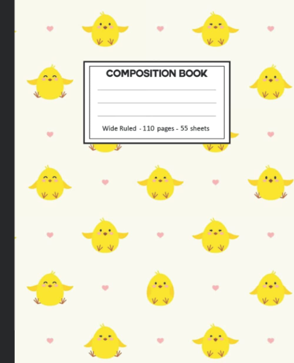capítulo por capítulo baixar Composition Notebook: Chick College Ruled: 110+ Lined Pages Writing Journal.