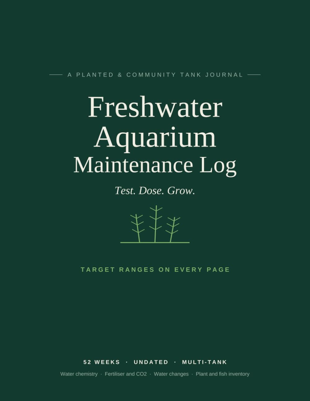 capítulo por capítulo baixar Freshwater Aquarium Maintenance Log: Track Water Chemistry, Fertilizer Dosing, Water Changes and Plant & Fish Inventory | Target Ranges on Every Page... Undated, Multi-Tank (Aquarium Keeper's Logs)
