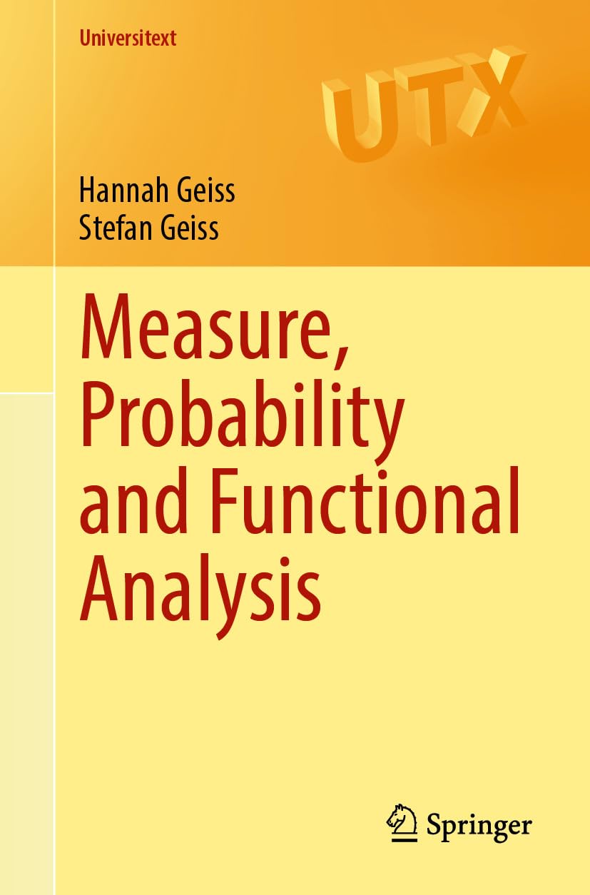 Measure, Probability and Functional Analysis (Universitext) (English Edition) baixar o livro de graça