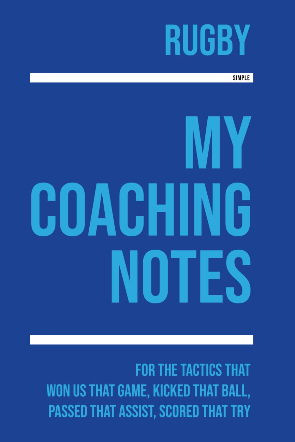 ler totalmente My Rugby Coaching: Note making, diagrams and doodles for rugby tactics, training drills, games and matches