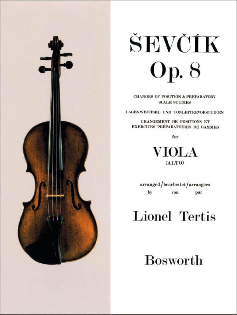 Sevcik for Viola - Opus 8: Changes of Position & Preparatory Scale Studies baixar o livro de graça