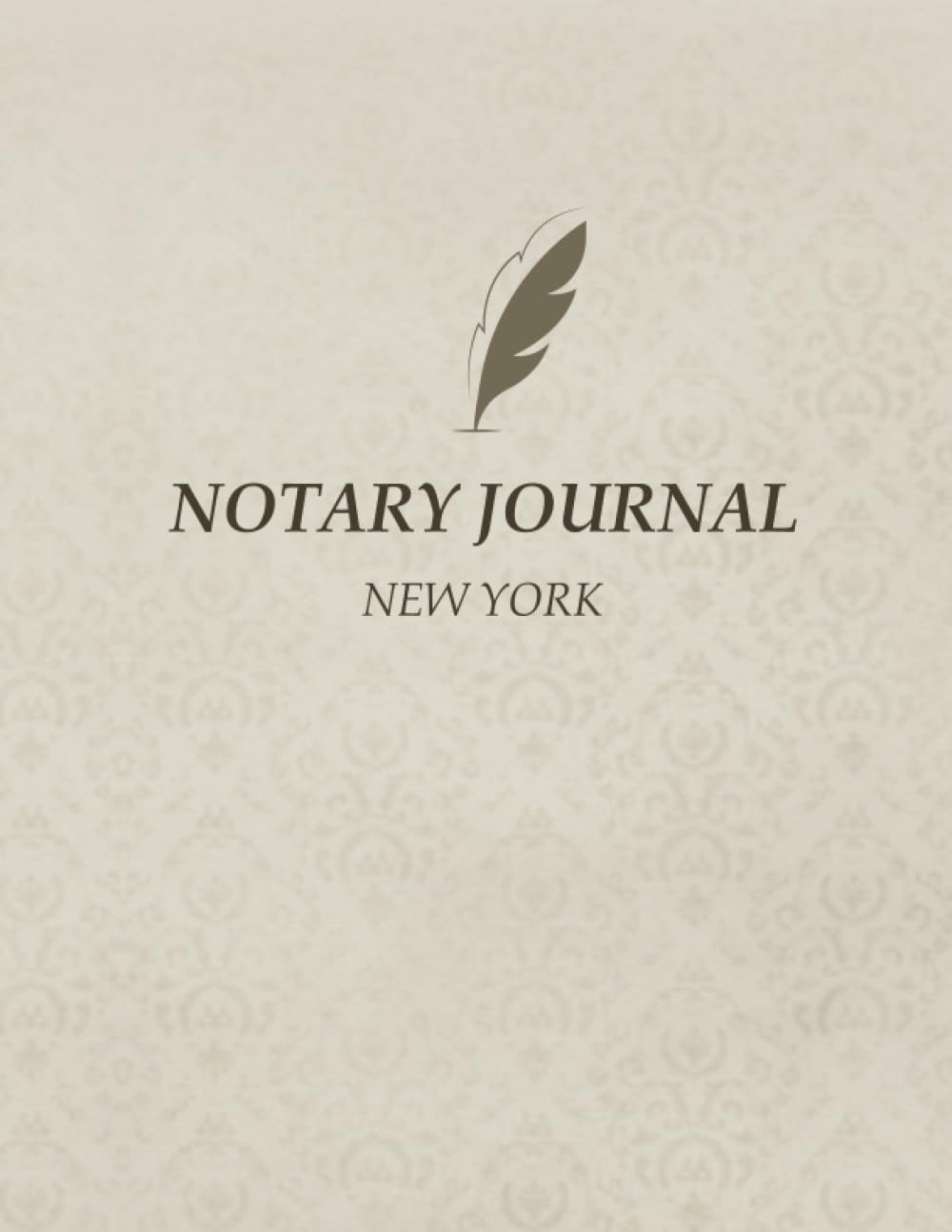 New York Notary Journal: Elegant Notary Public Log Book to Record Notarial Acts - Large Size 8.25x11 Inch baixar livro de graça