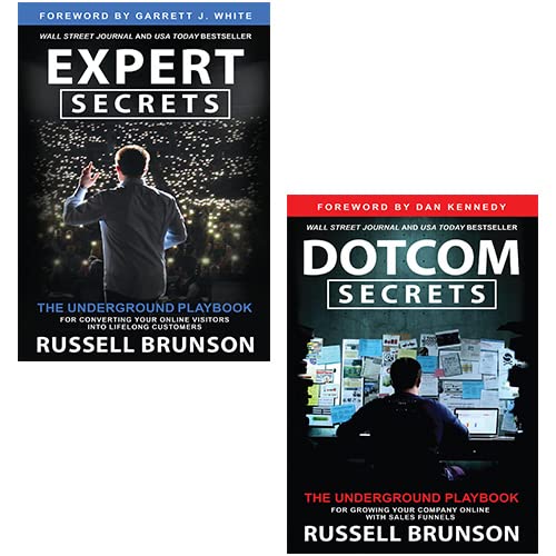 Russell Brunson 2 Books Collection Set (Expert Secrets, Dotcom Secrets) baixar o livro de graça
