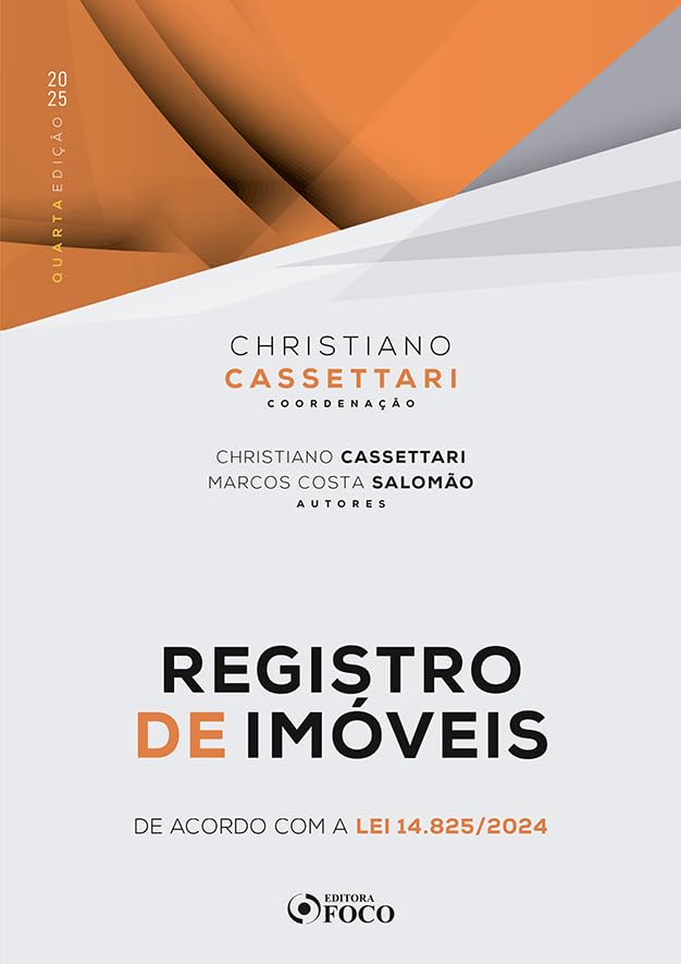 Registro de Imóveis - 4ª Ed - 2025 baixar o livro de graça